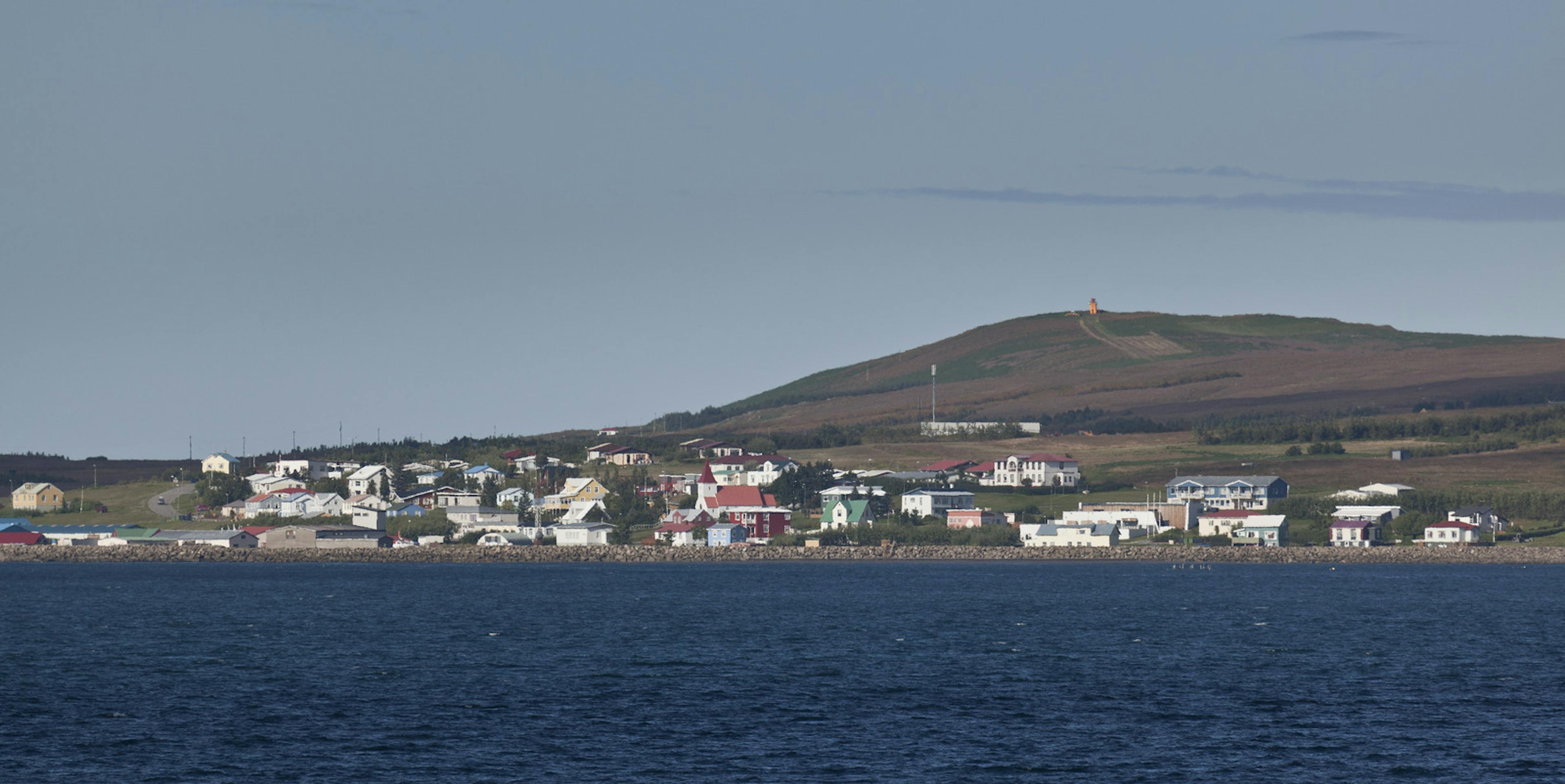 Hrísey island in Iceland