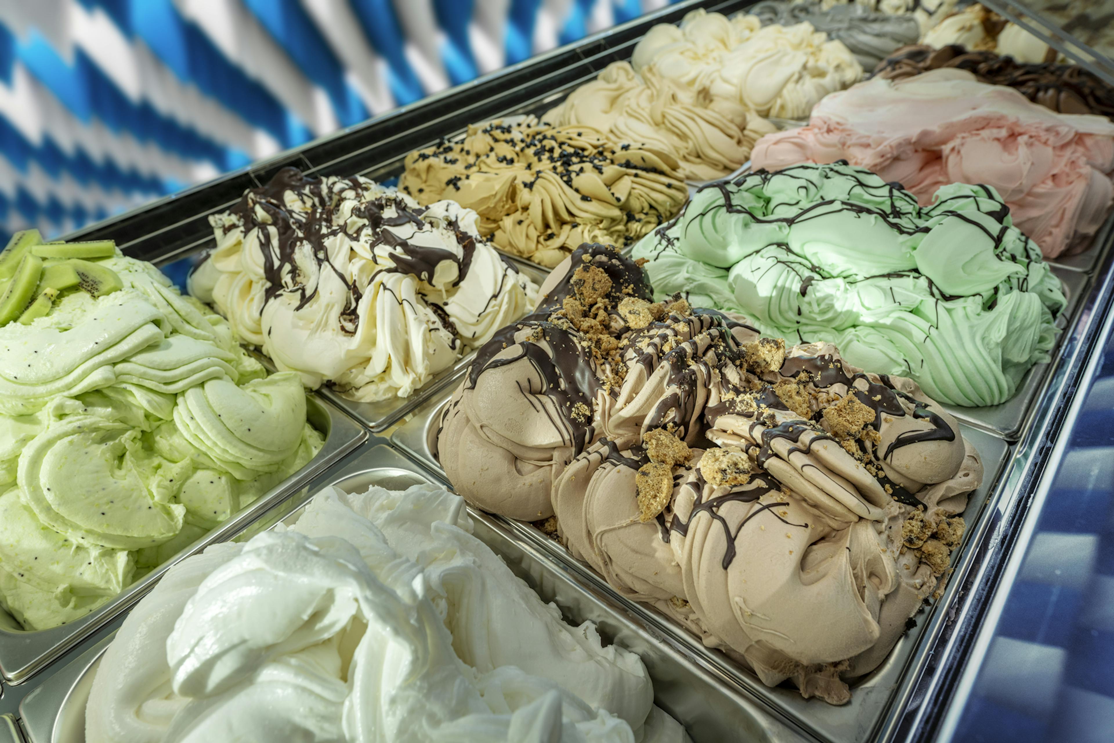 ice cream flavours at perlan