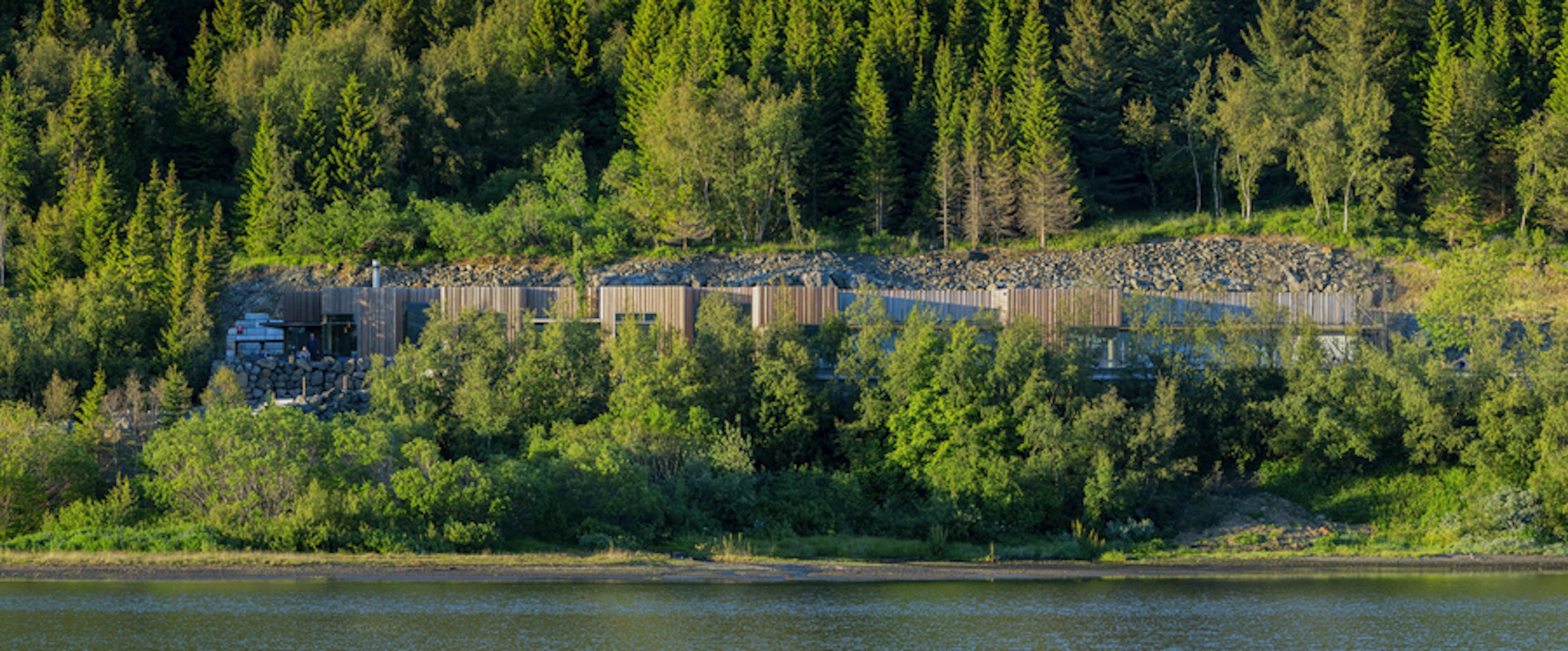 Forest Lagoon in Akureyri Iceland