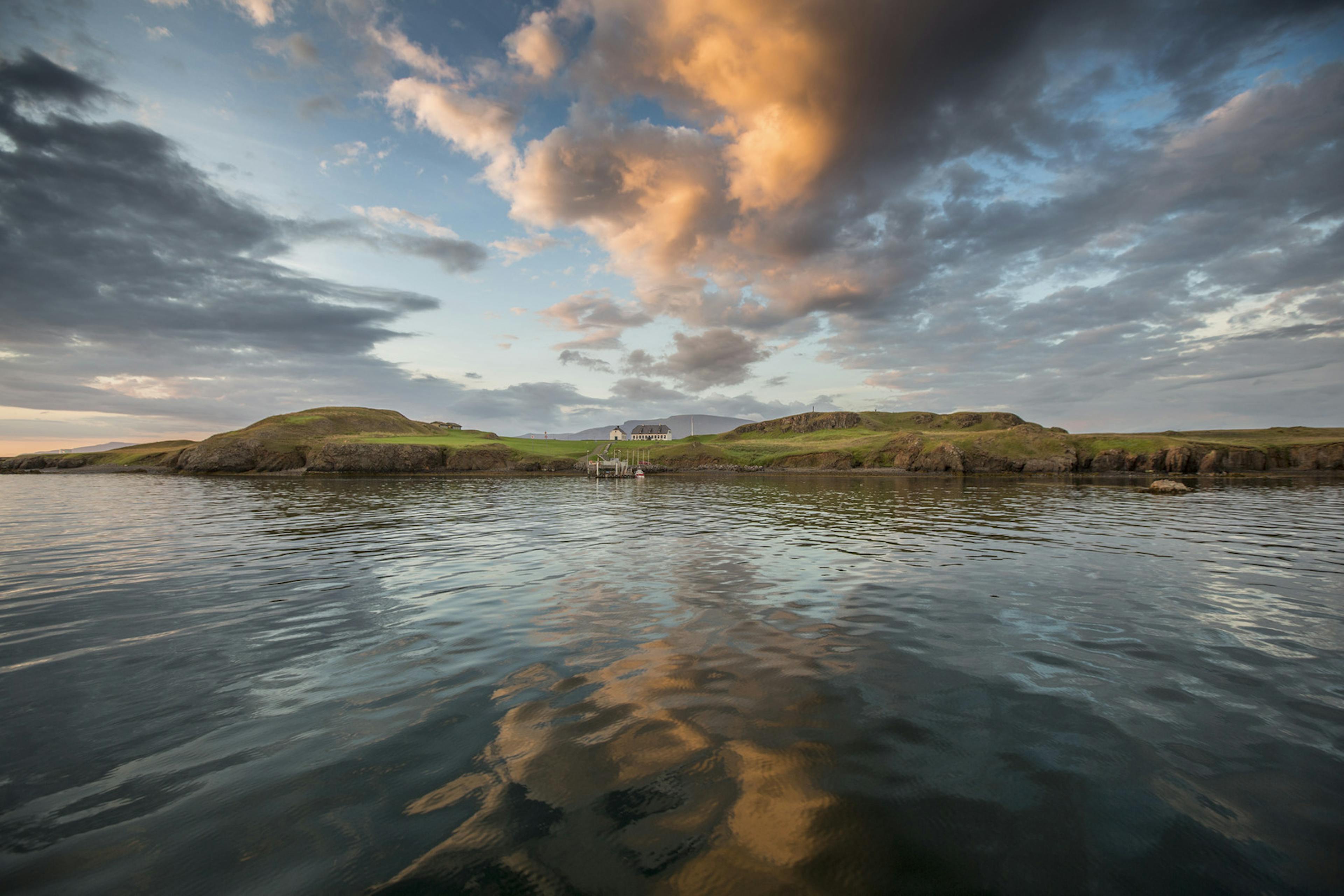 Viðey Island in Iceland