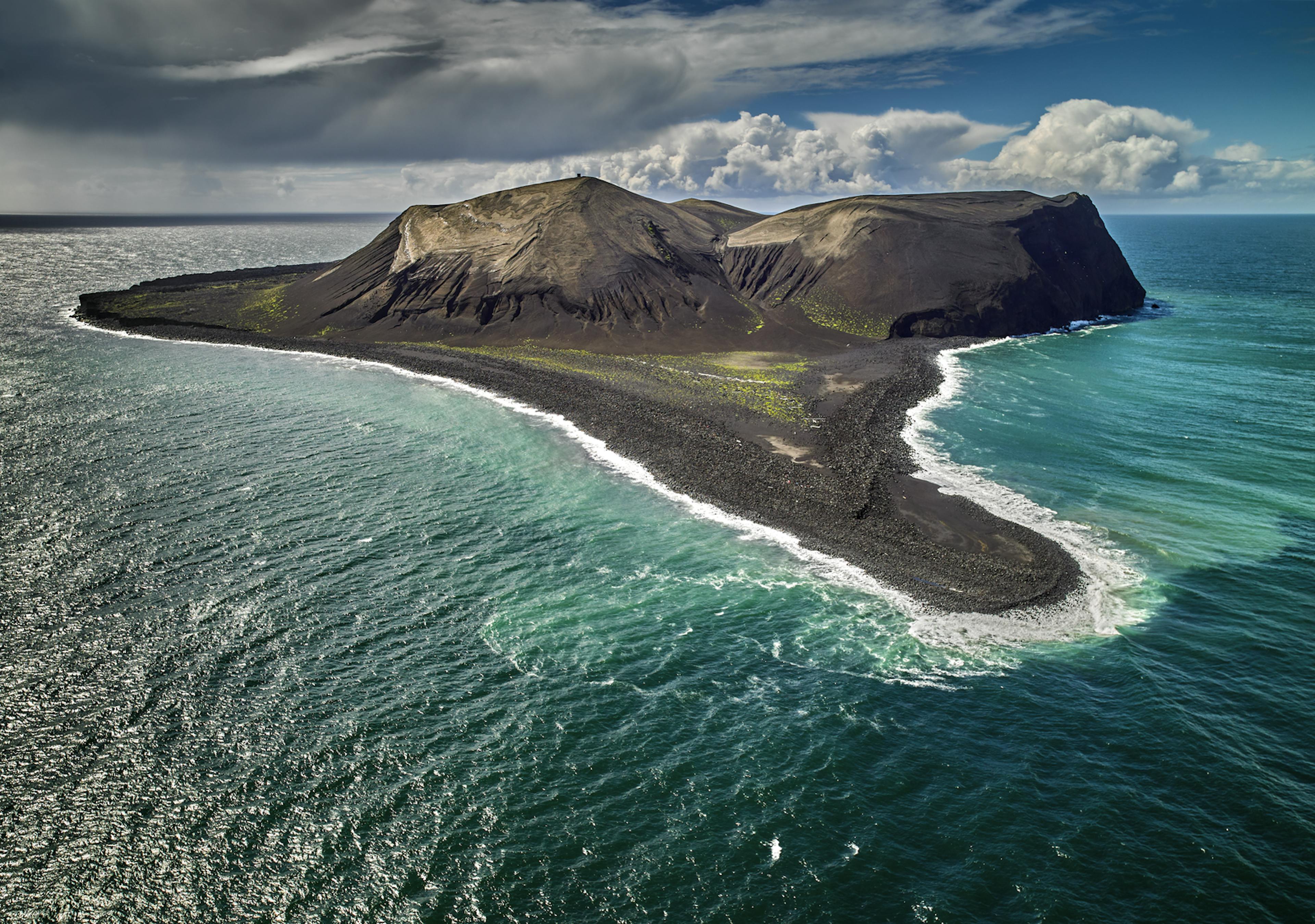 Surtsey island in Iceland 