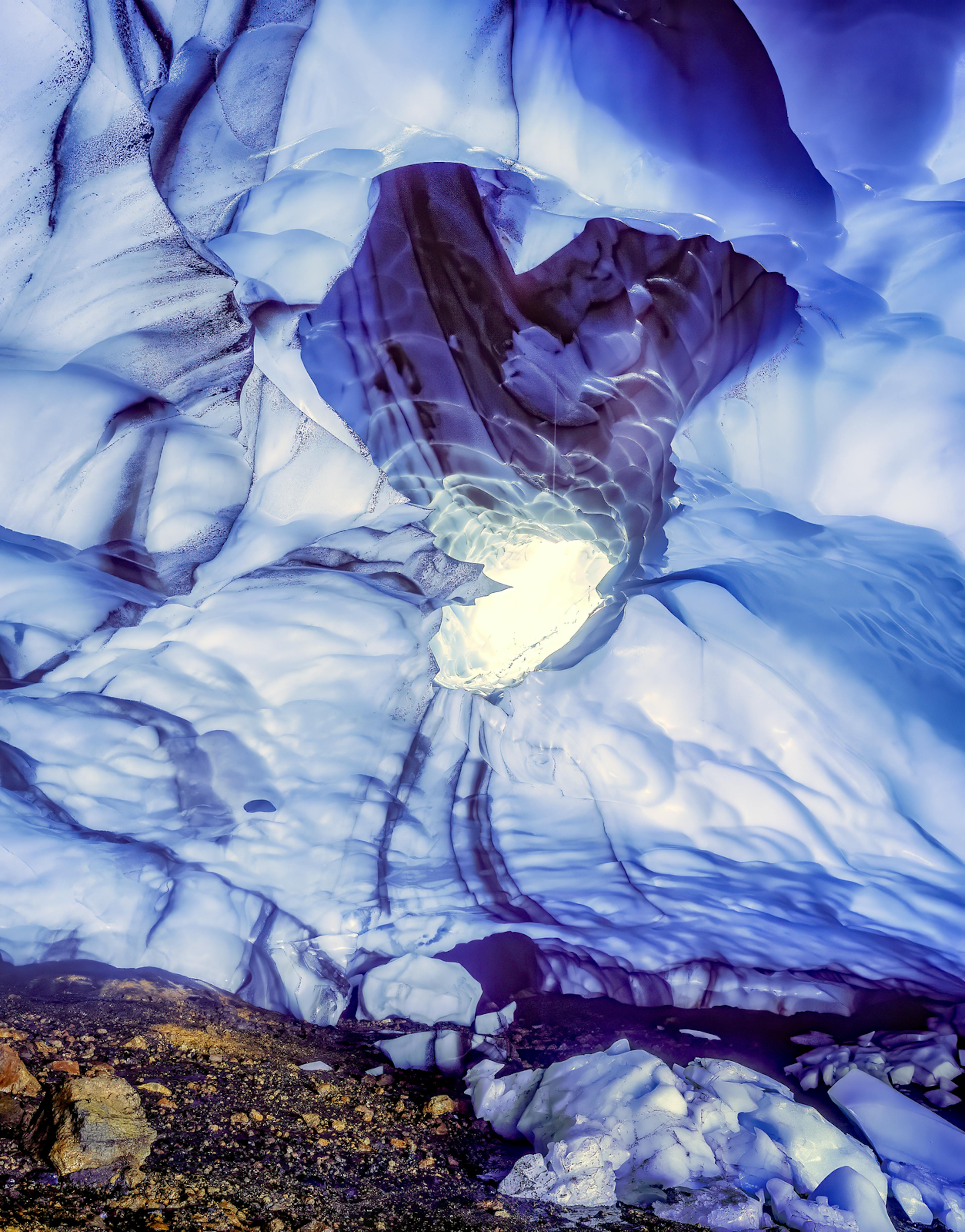 Ice cave in Iceland