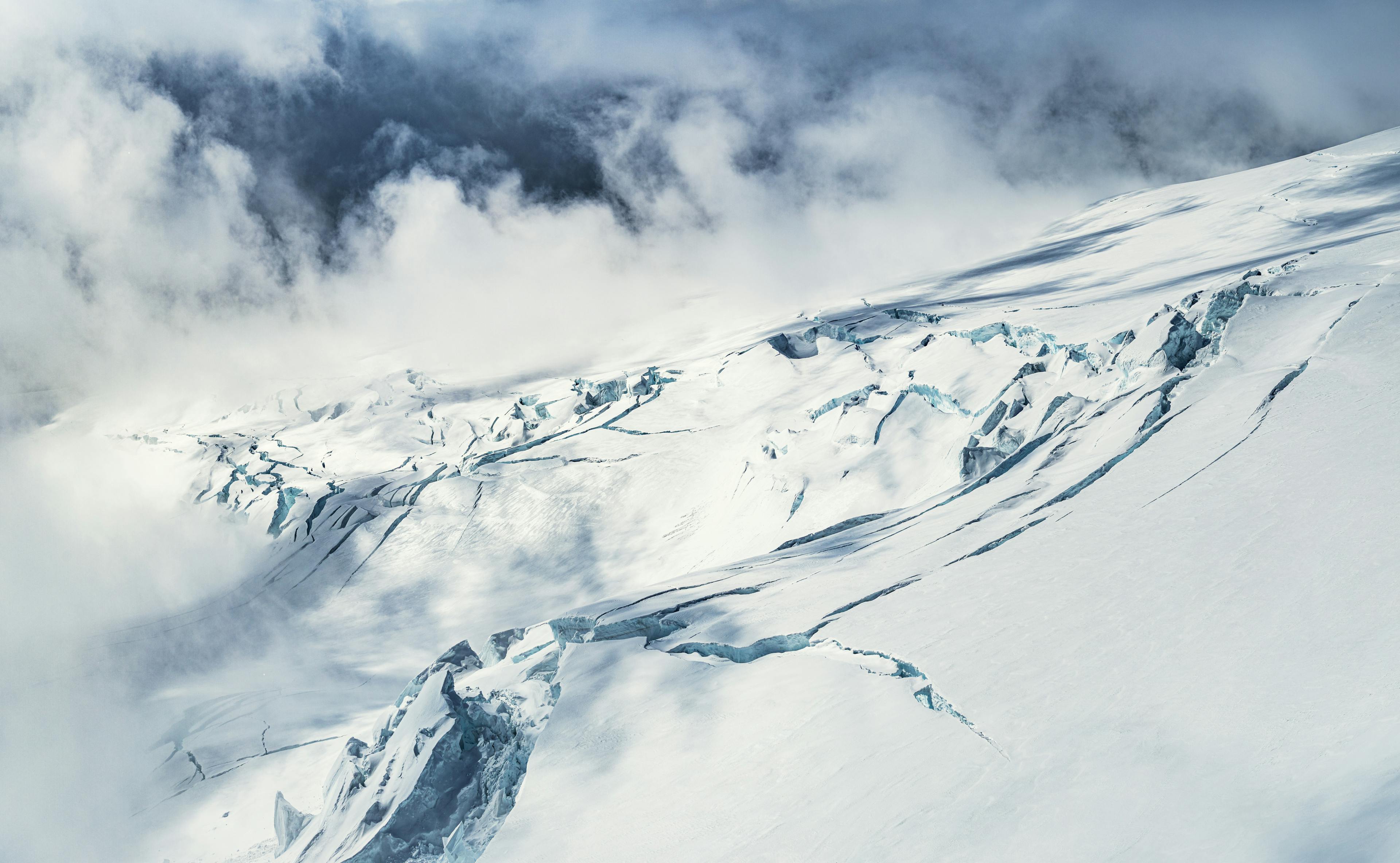 Ice sheet in vatnajökull