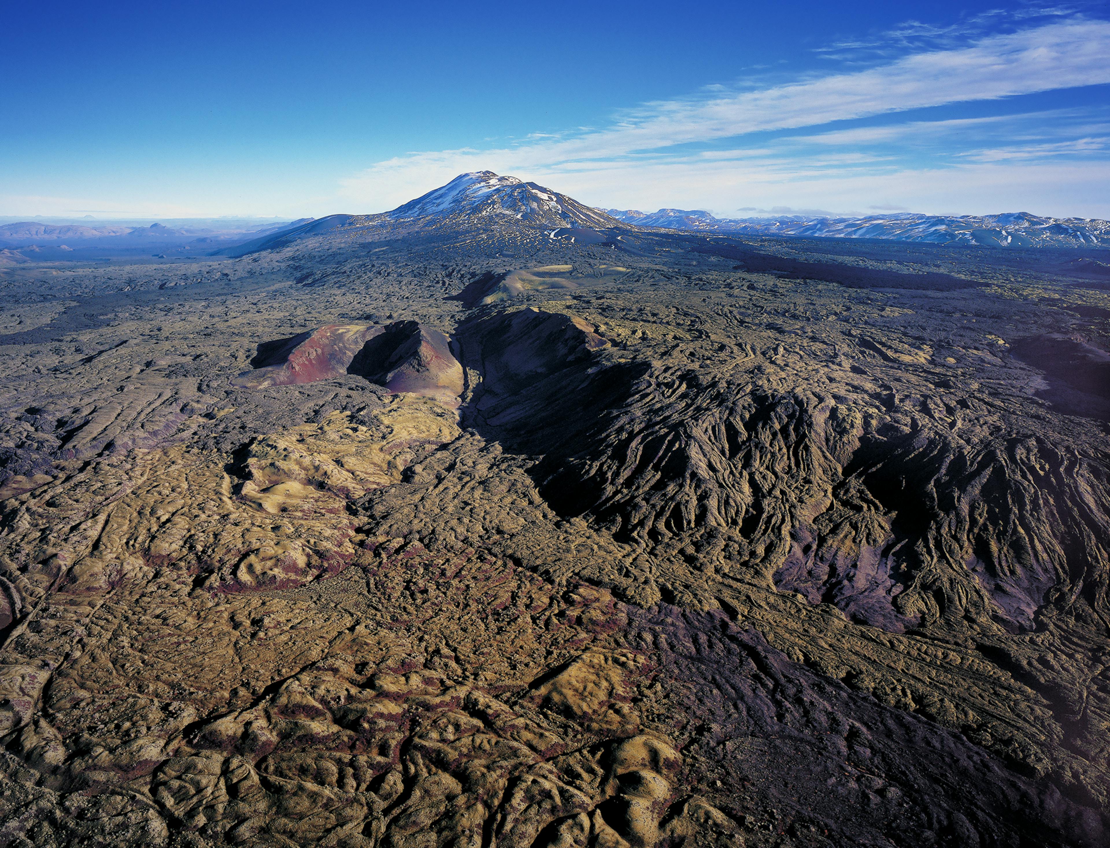 volcano mountain in iceland