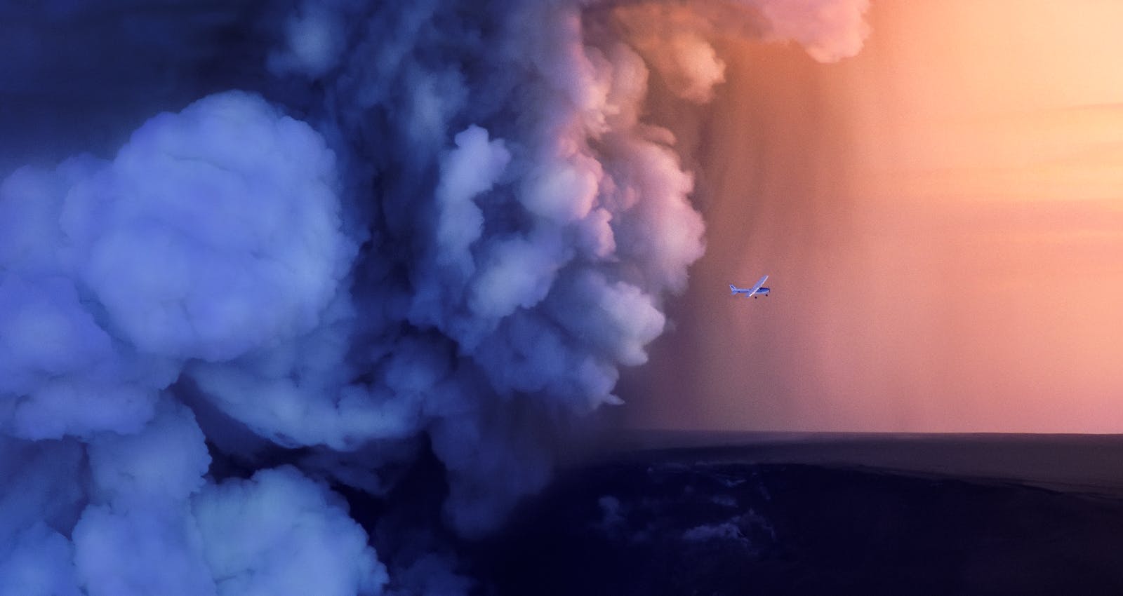 Grímsvötn volcanic eruption