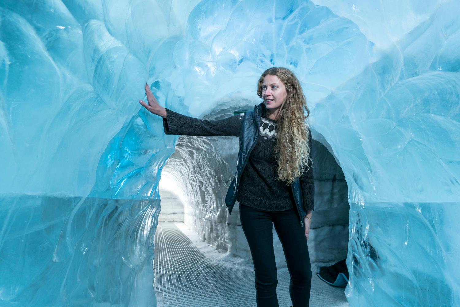 Perlan Ice cave