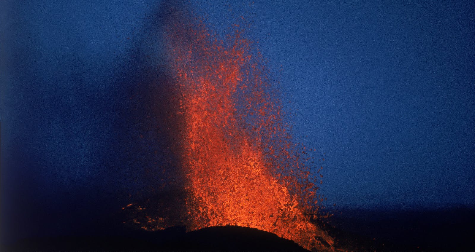 Volcanic eruption in Iceland