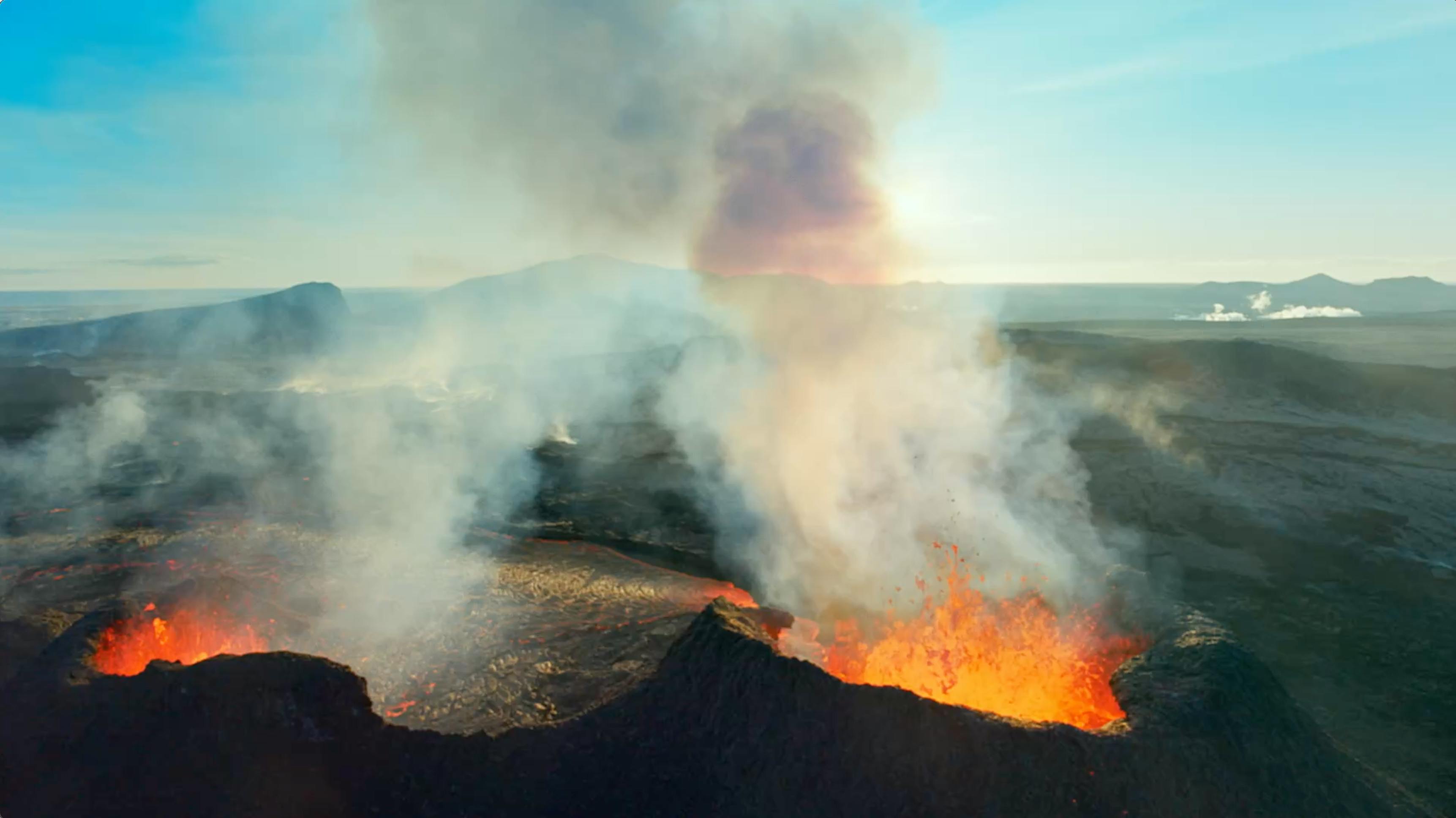 Perlan - Volcano shows