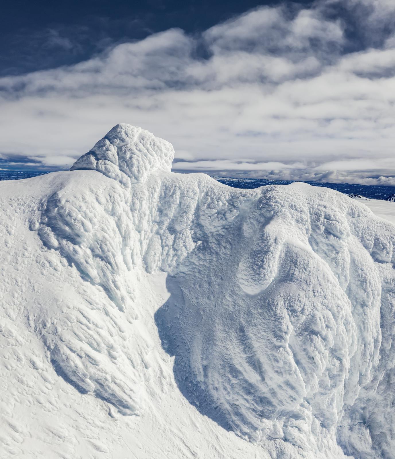 Hofsjökull glacier in the sun