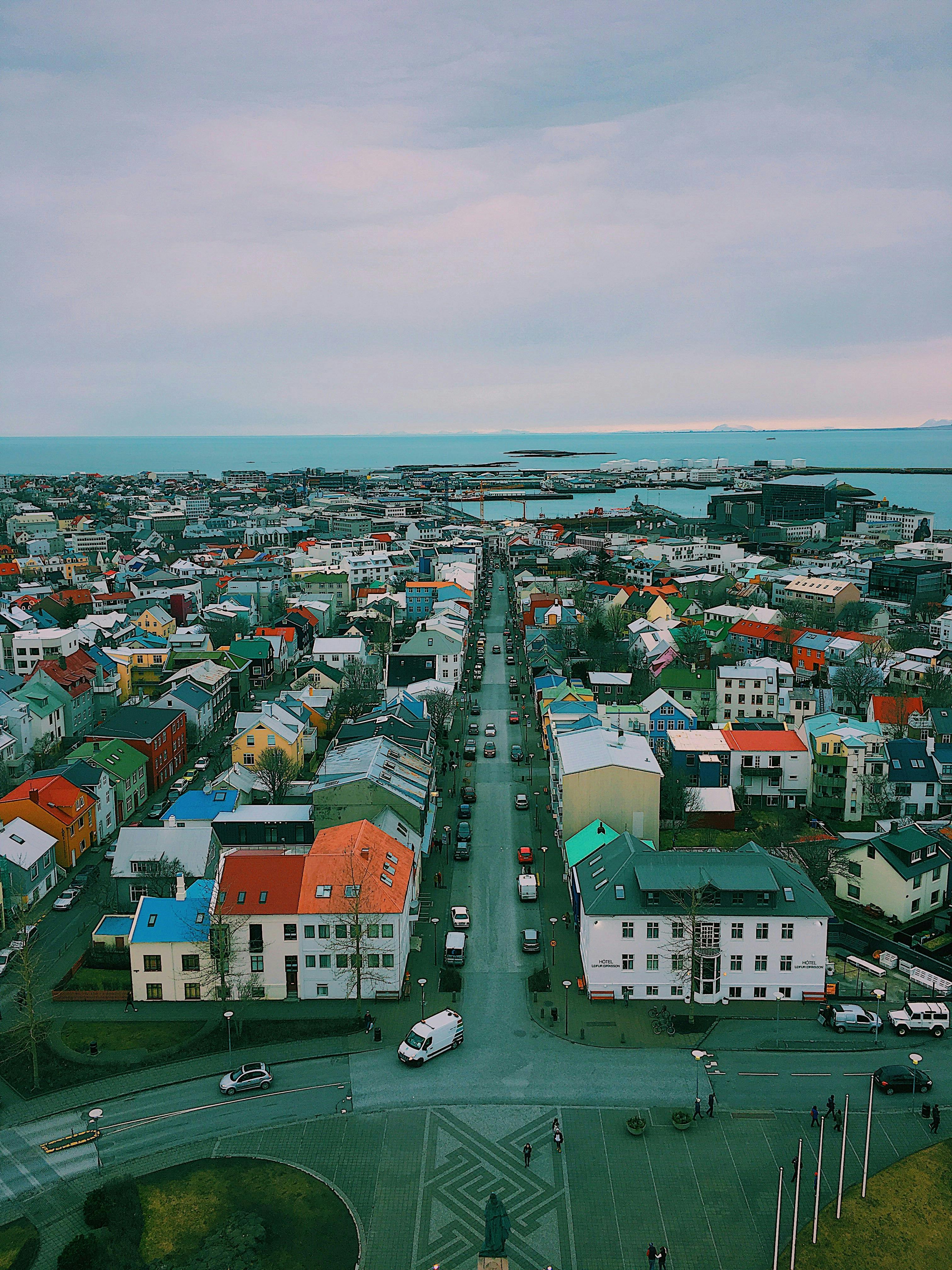 Reykjavik City from above