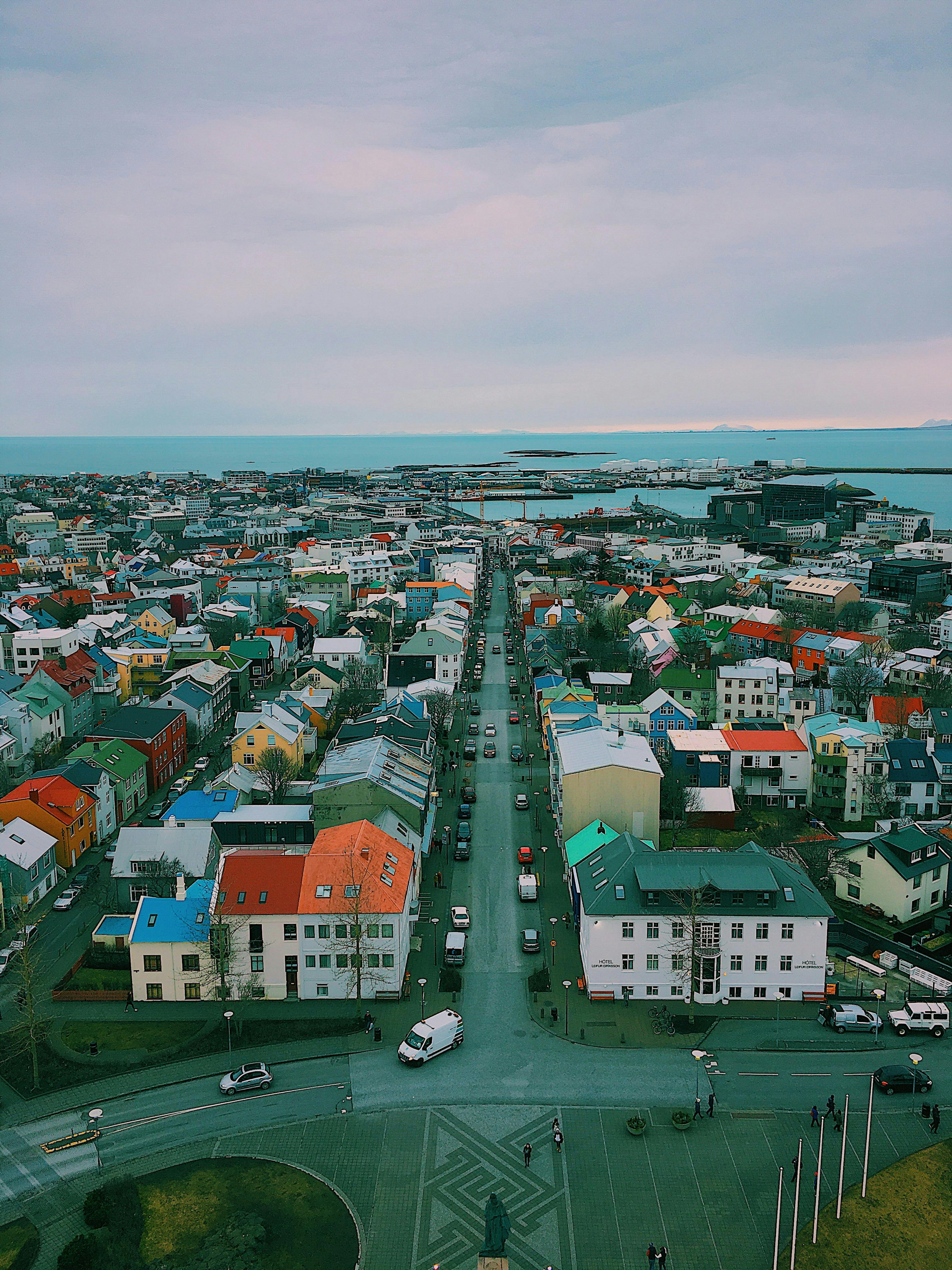 Reykjavik City from above