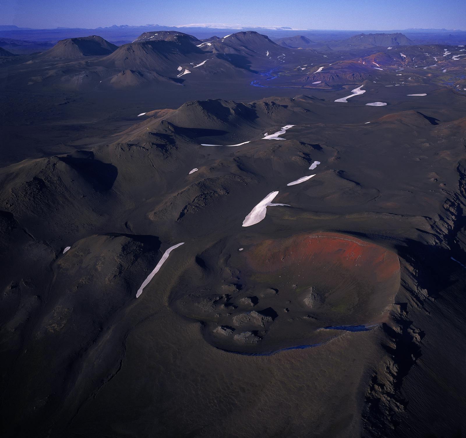 Vatnafjöll craters