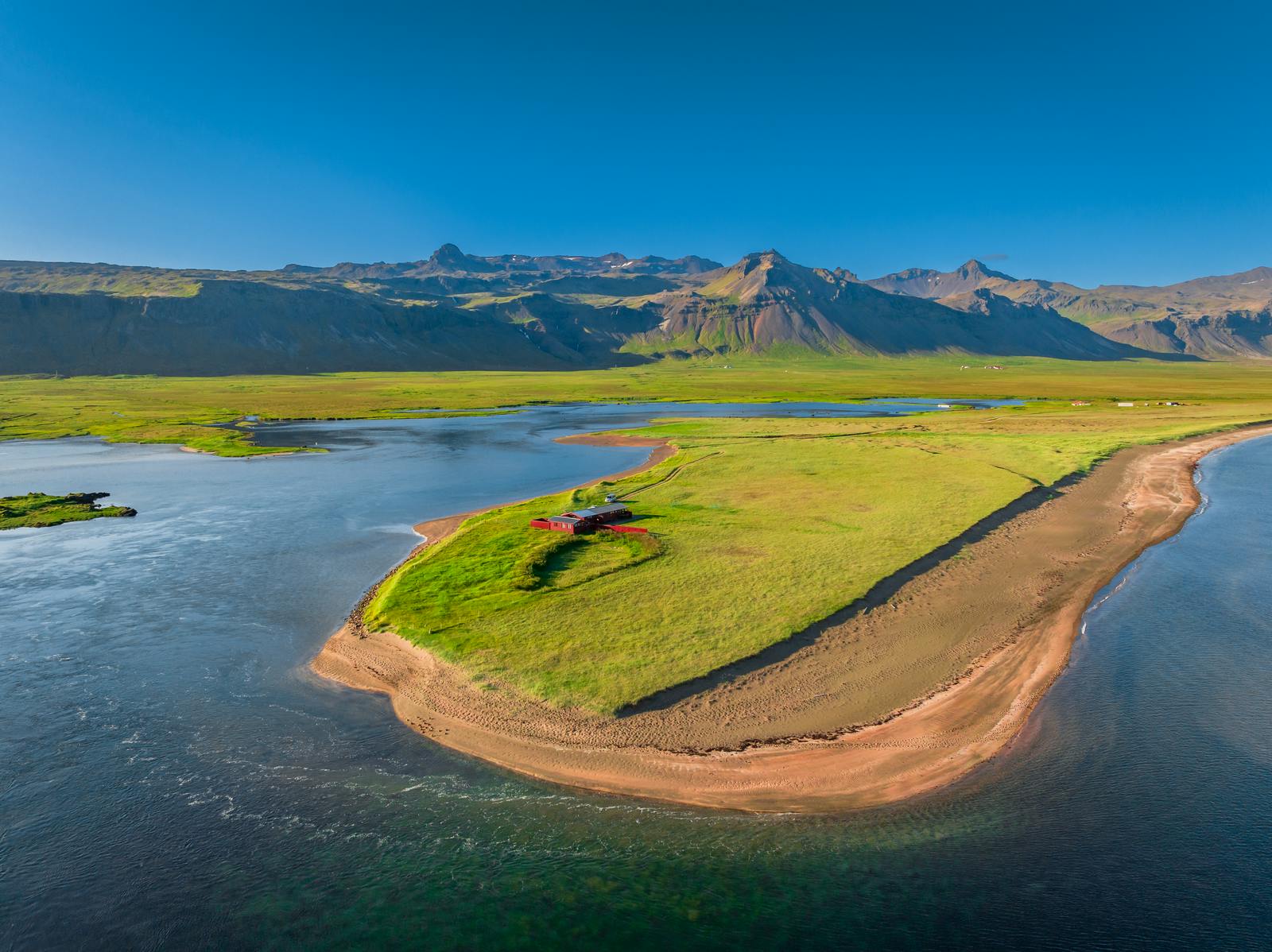 the end of Snæfellsnes Peninsula by the ocean
