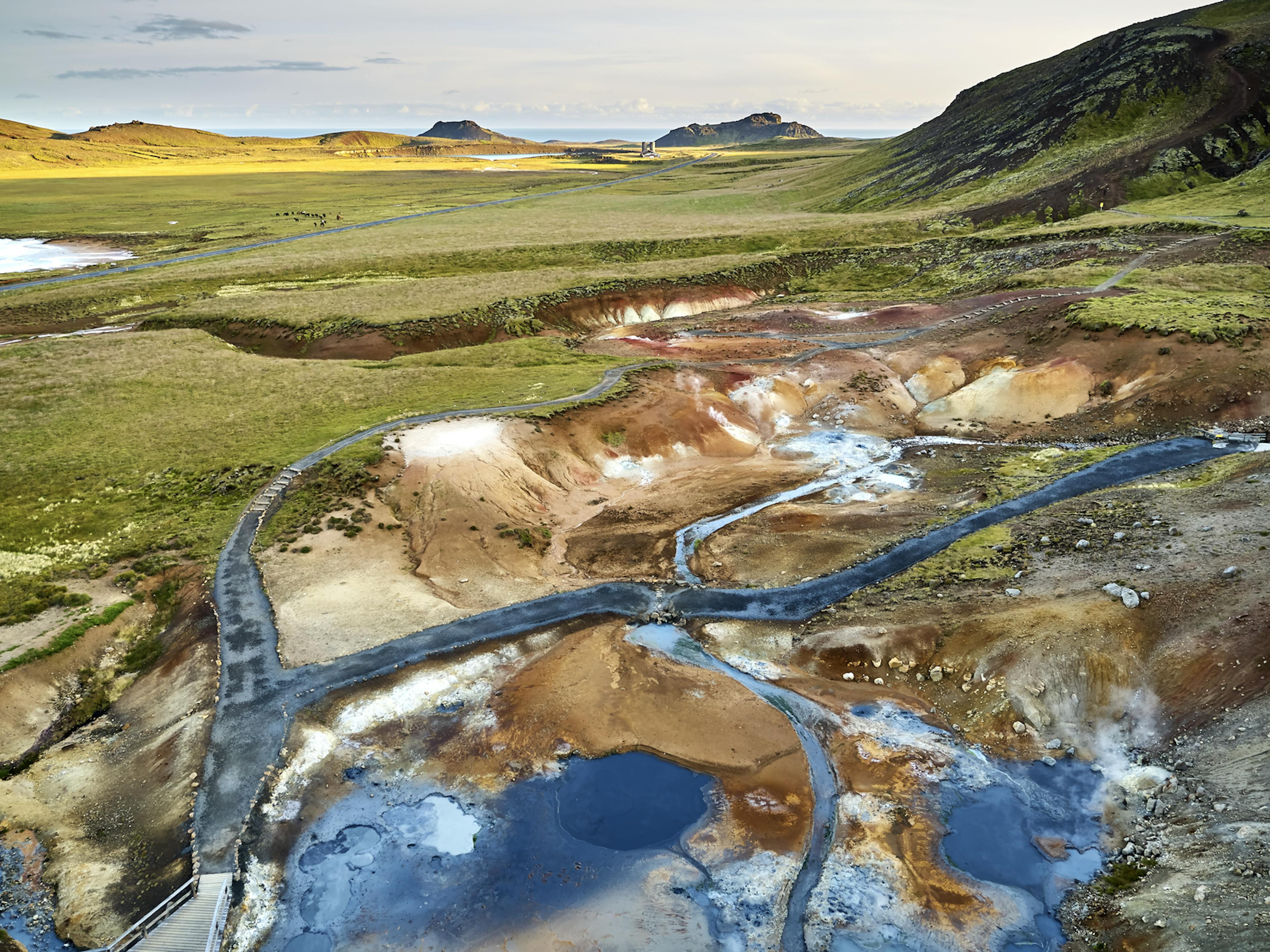 Seltún geothermal energy area