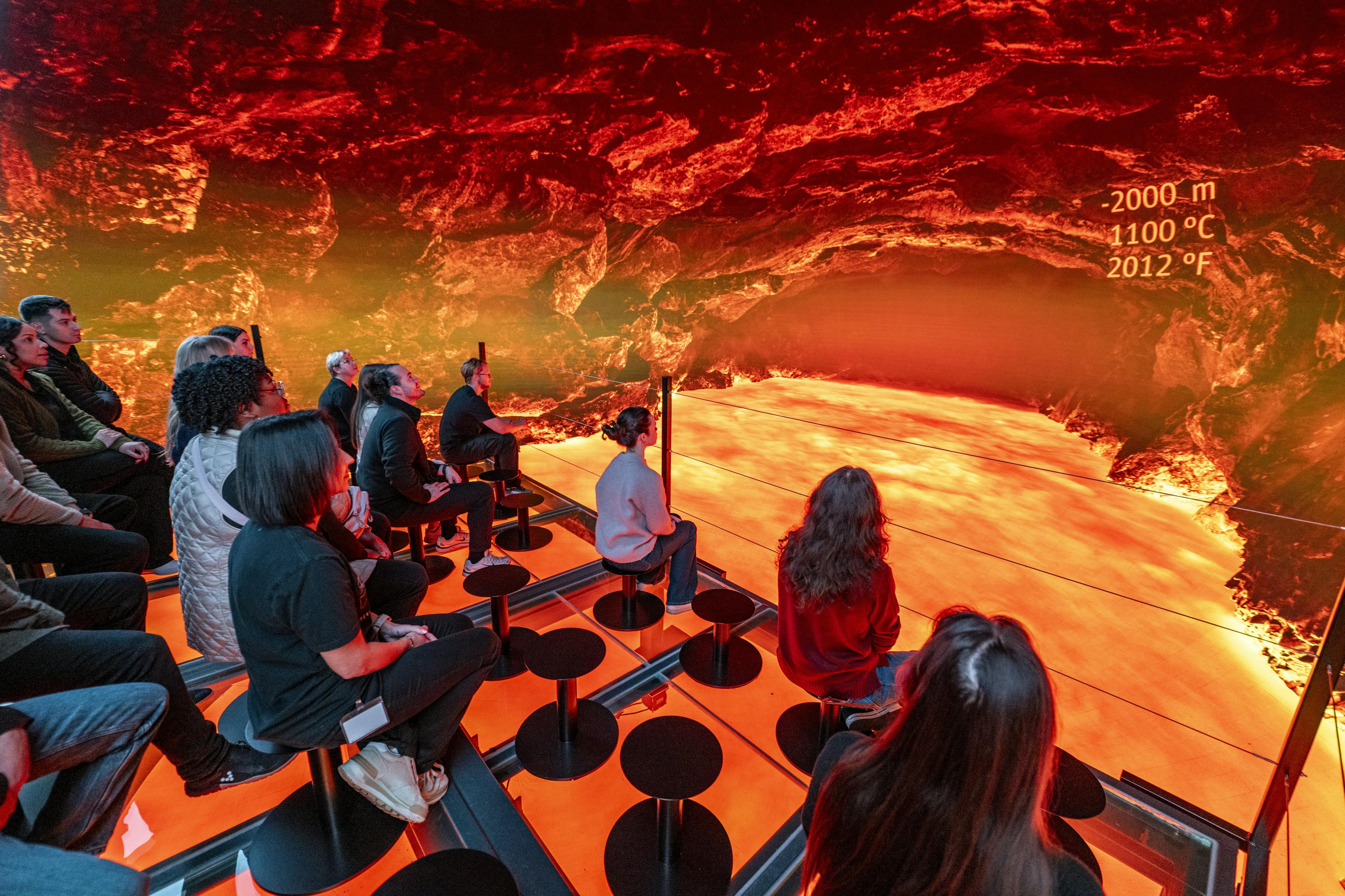 Into the Volcano Experience at Perlan