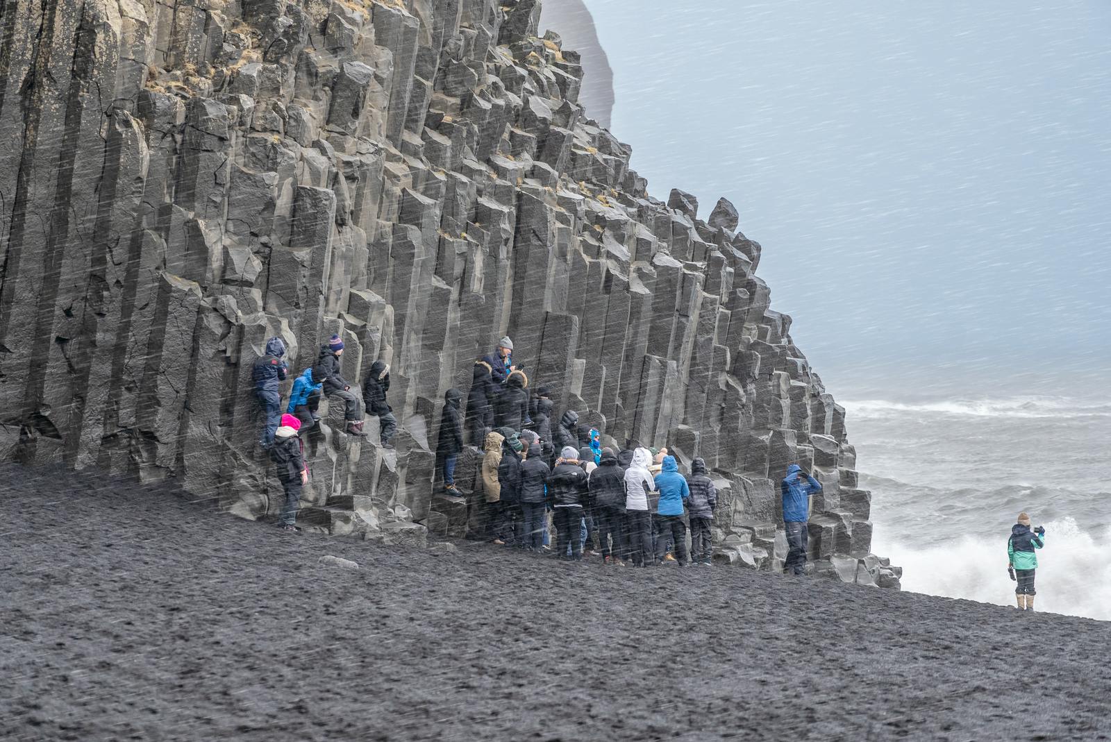 People are scared of the Reynisfjara waves