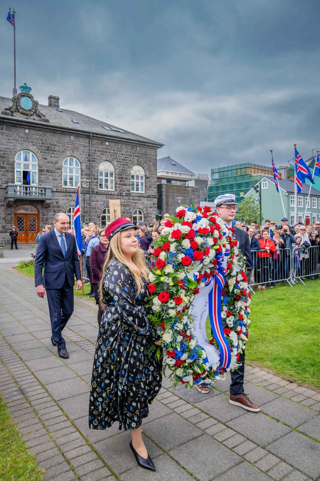 Alþingi Parliament House on June 17