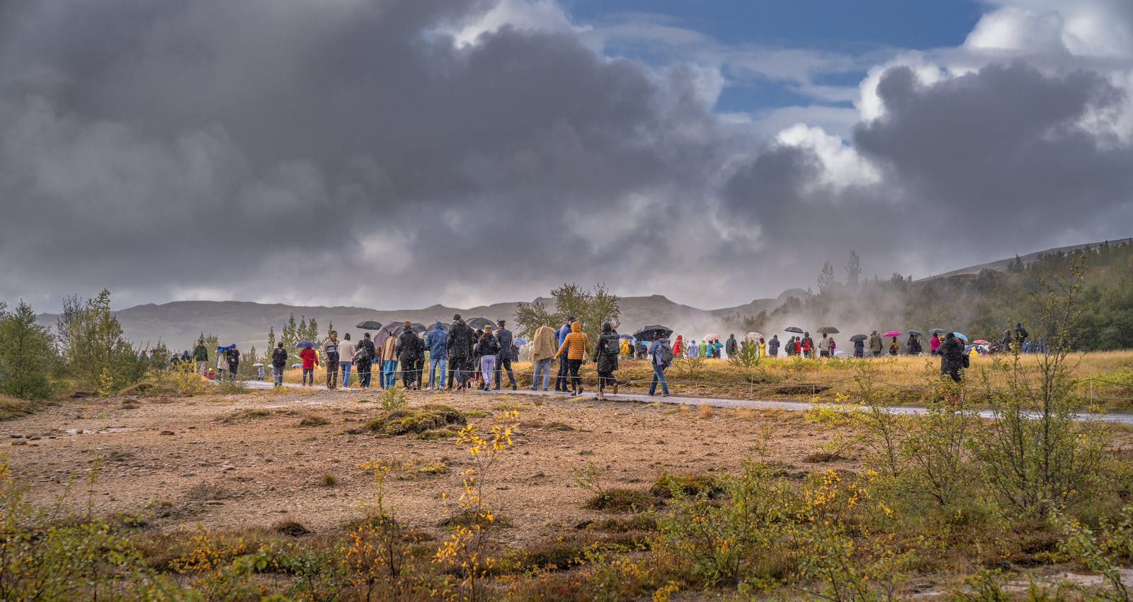 Area around Geysir