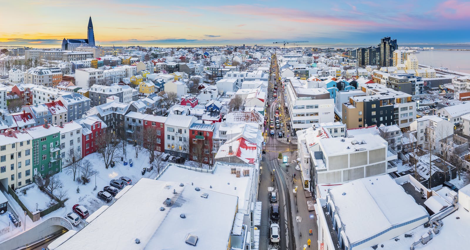 Reykjavik winter time