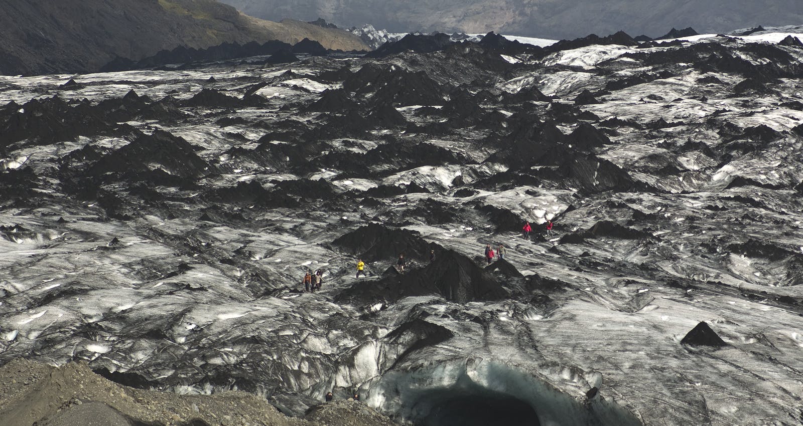 Hiking Solheimajökull