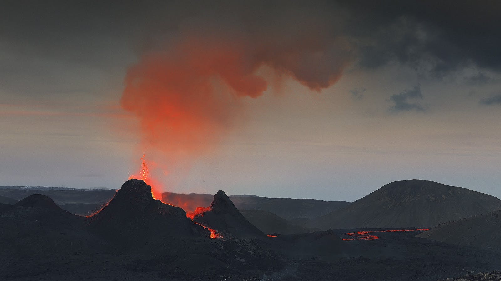 Fagradalsfjall Volcano in Reykjanes