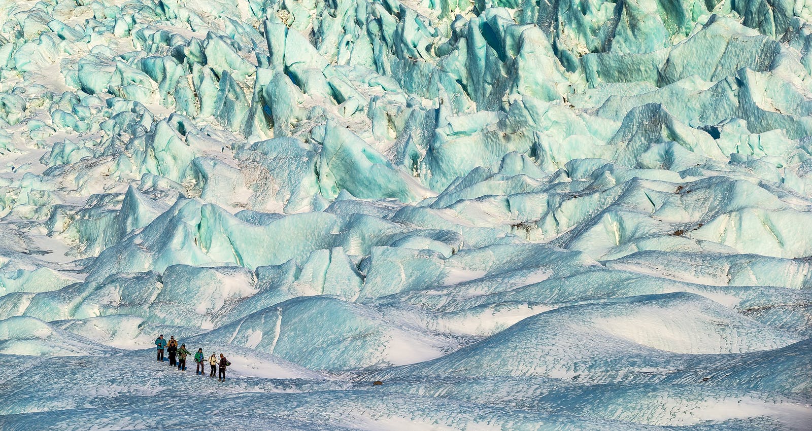 Glacier hiking in Iceland