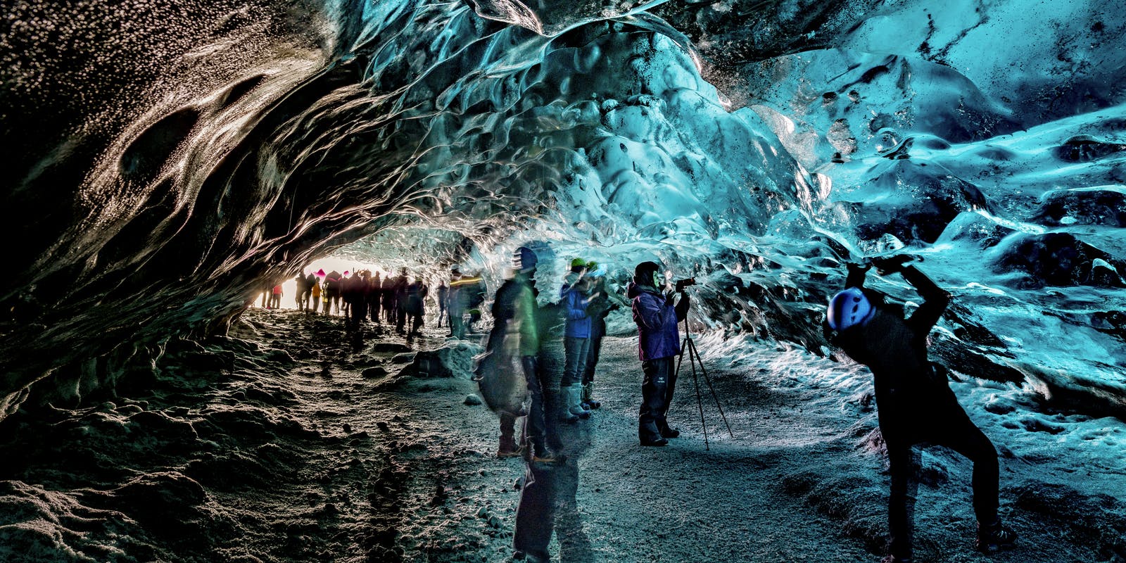 Ice Cave in Iceland