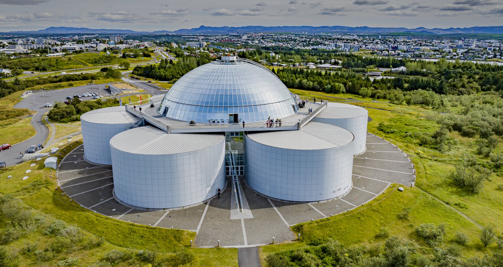 Perlan Museum observation deck