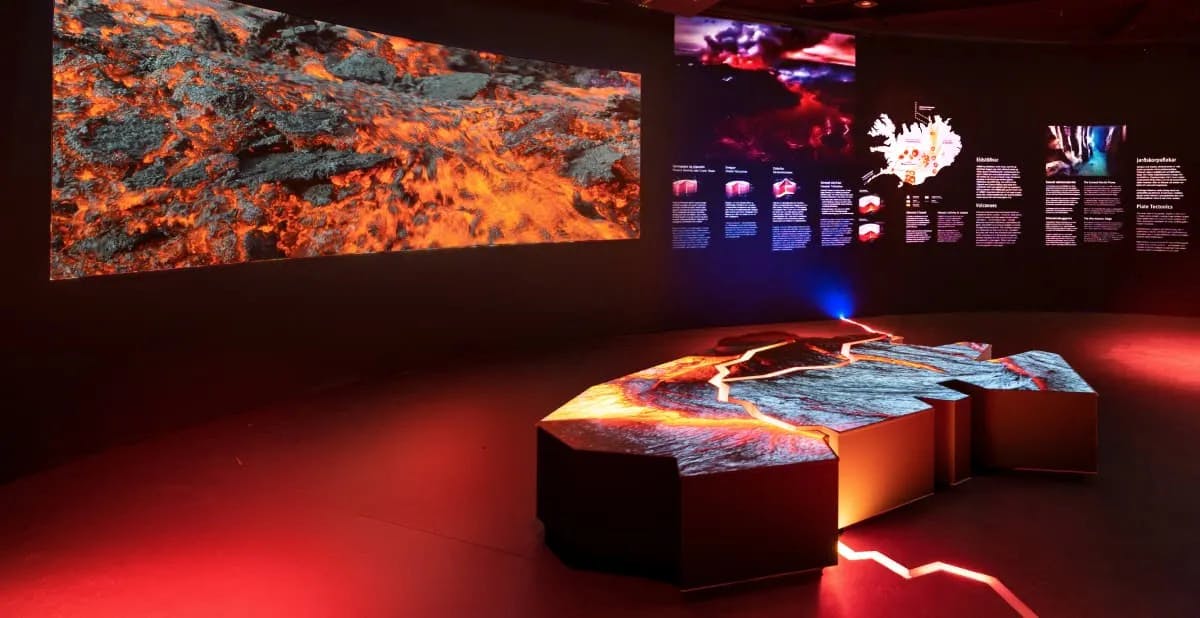 Forces of Nature exhibition at Perlan