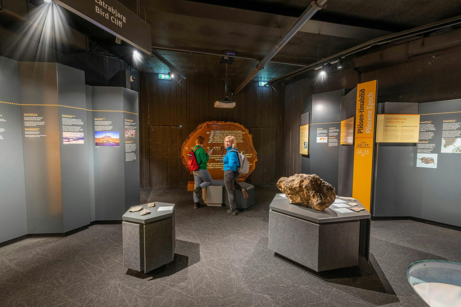 Iceland - timeline exhibition