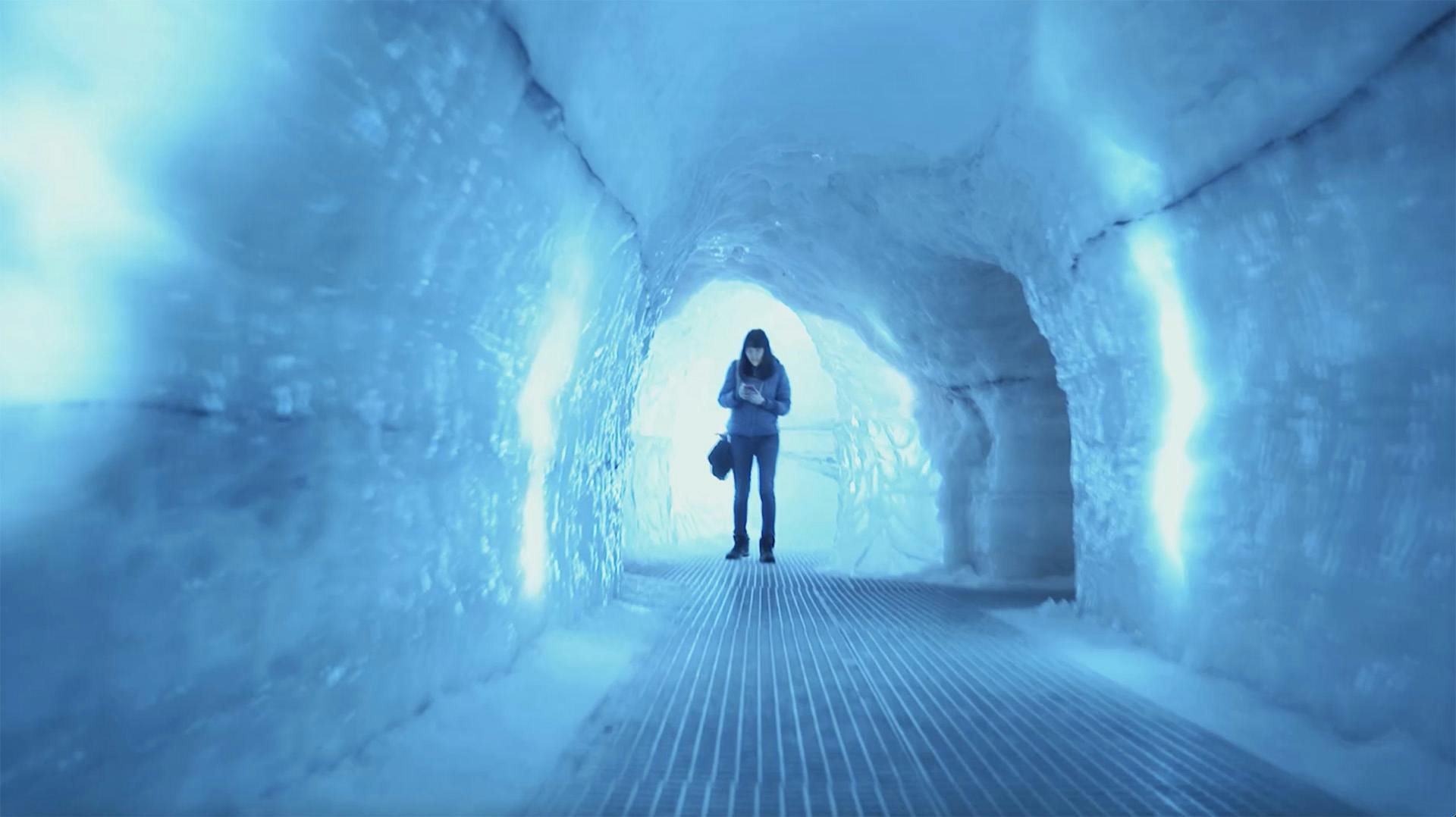 Perlan Ice cave