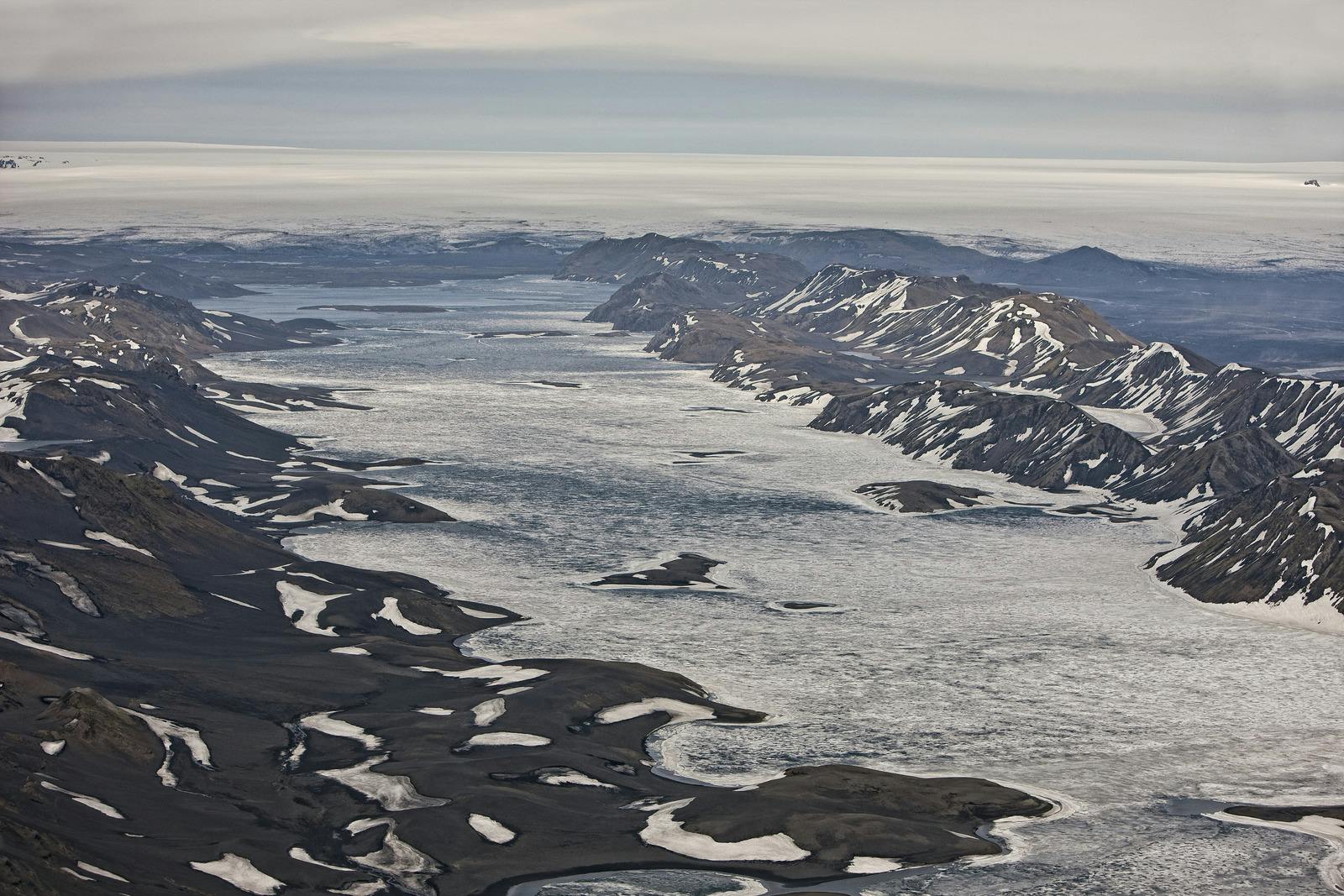 Langisjor during winter