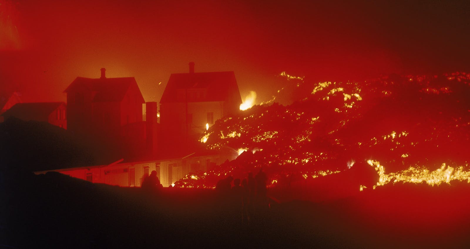 Vestmannaeyjar 1973 Eruption