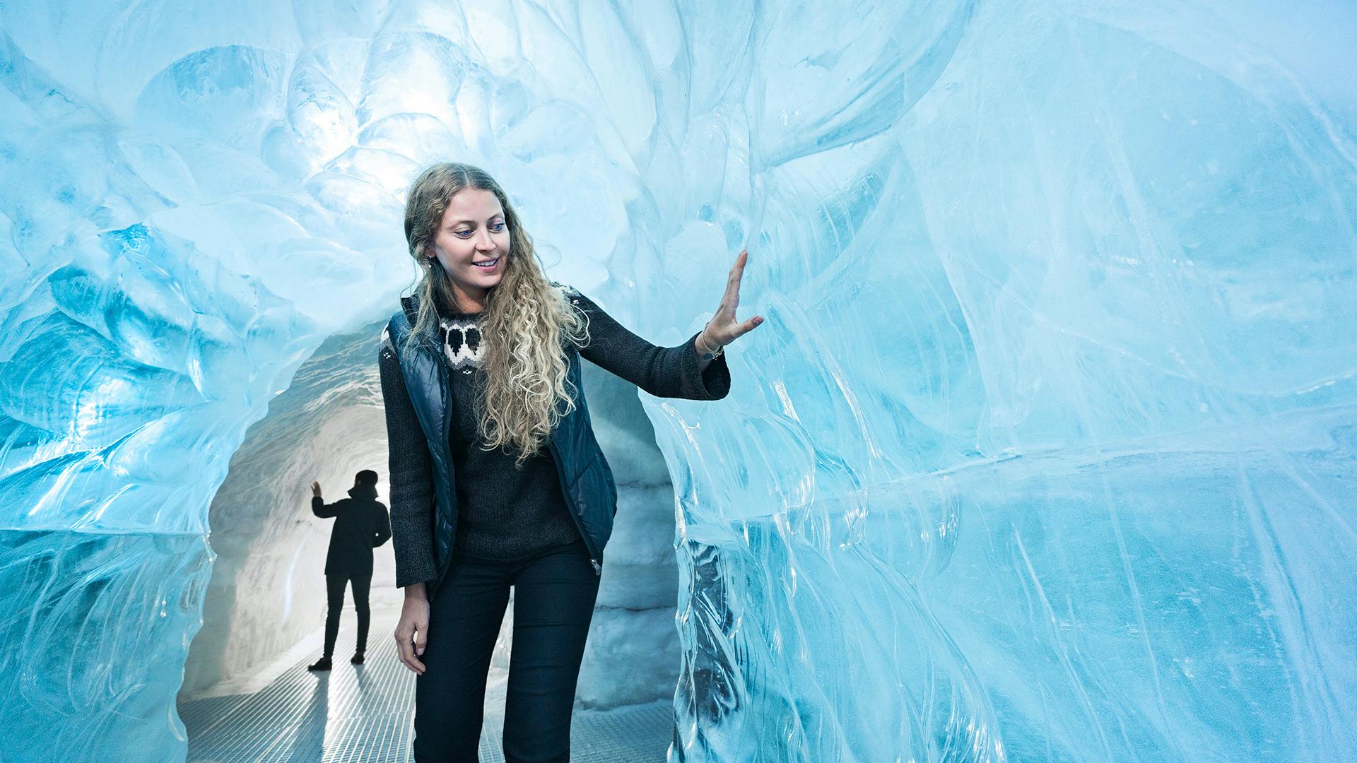 Ice cave in Perlan