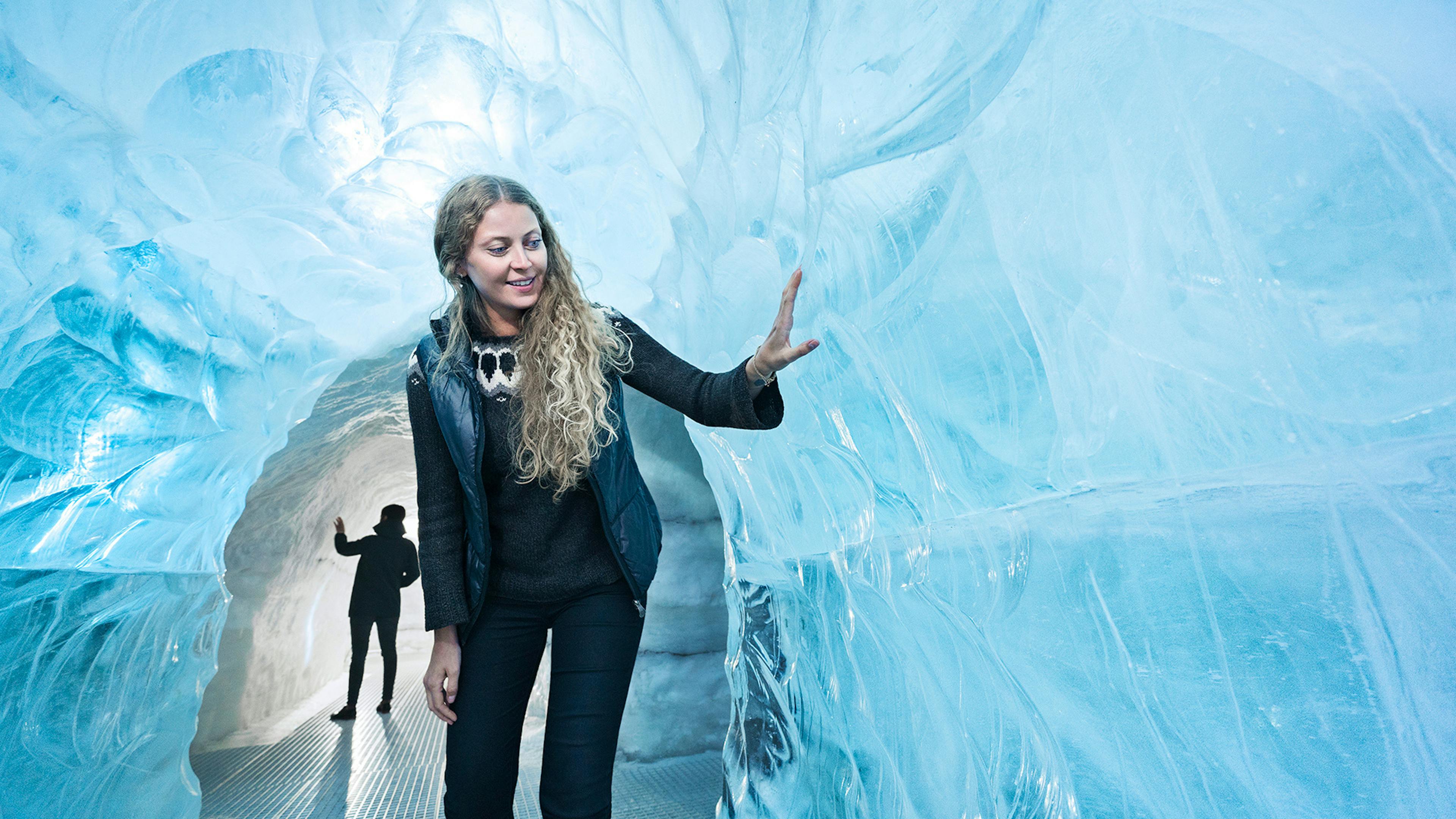 Ice cave in Perlan