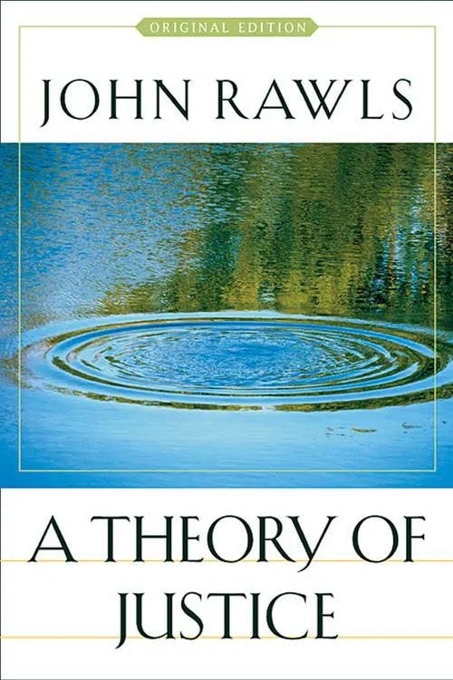 A Theory of Justice book cover