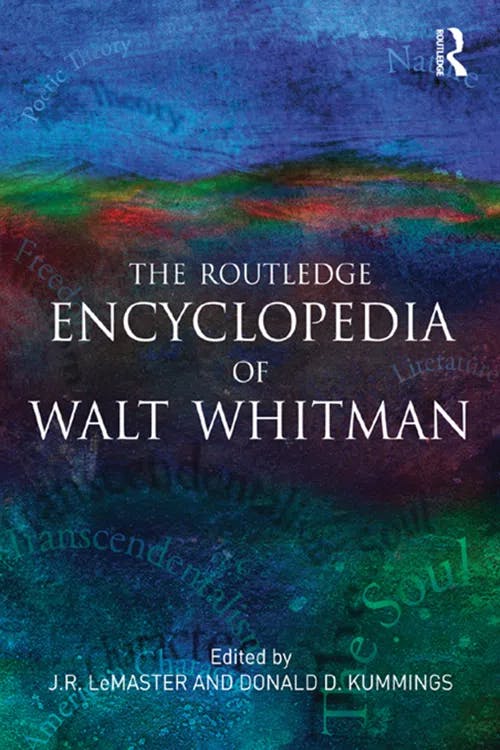 The Routledge Encyclopedia of Walt Whitman book cover