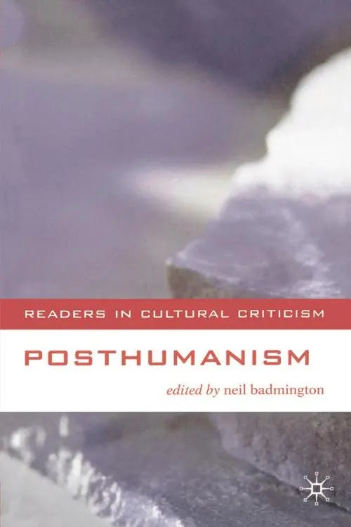 Posthumanism book cover