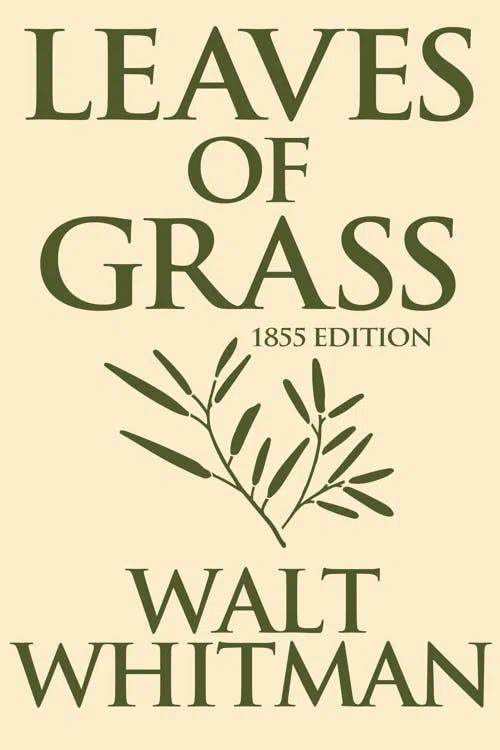 Leaves of Grass: 1855 Edition book cover