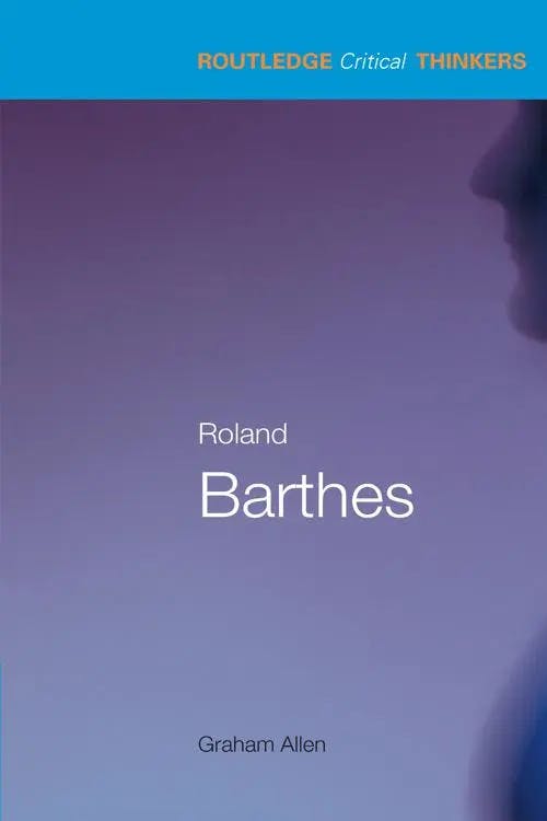 Roland Barthes book cover