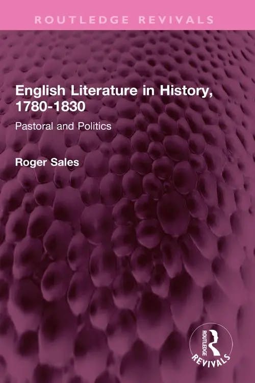 English Literature in History, 1780-1830 book cover