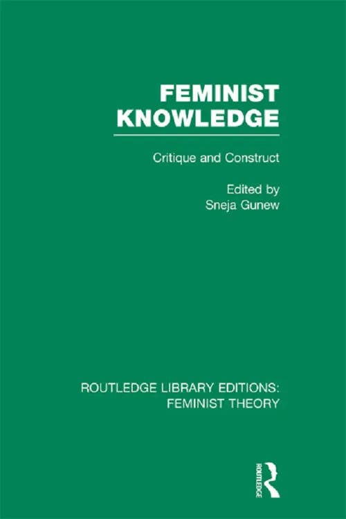 Feminist Knowledge book cover