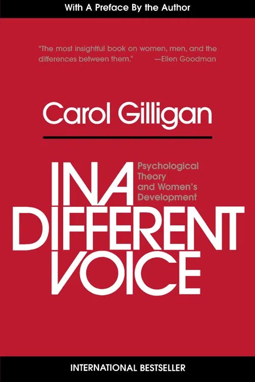In a Different Voice book cover