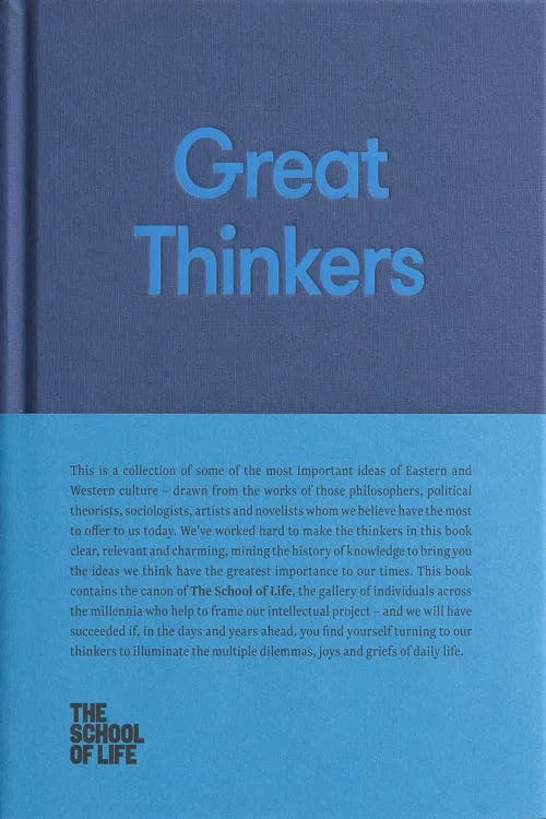 Great Thinkers book cover