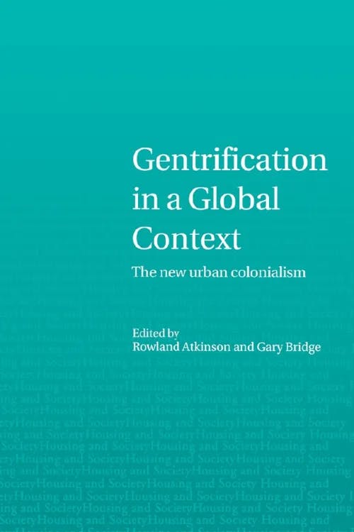 Gentrification in a Global Context book cover