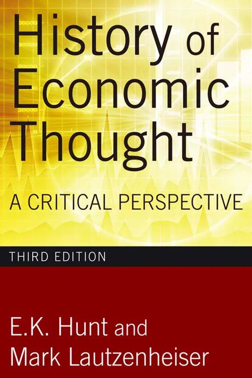 History of Economic Thought book cover