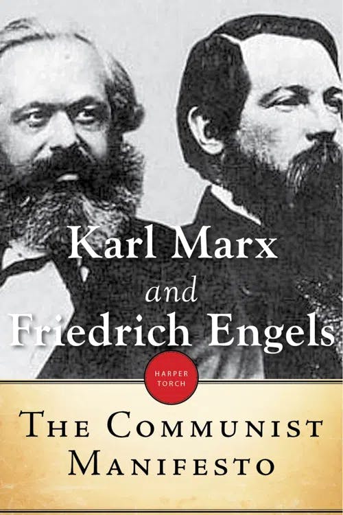 The Communist Manifesto book cover