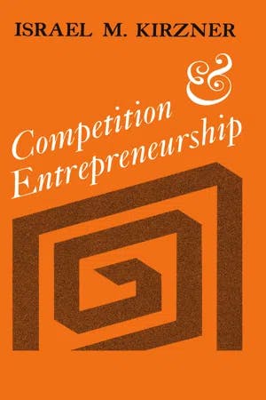 Competition and Entrepreneurship book cover