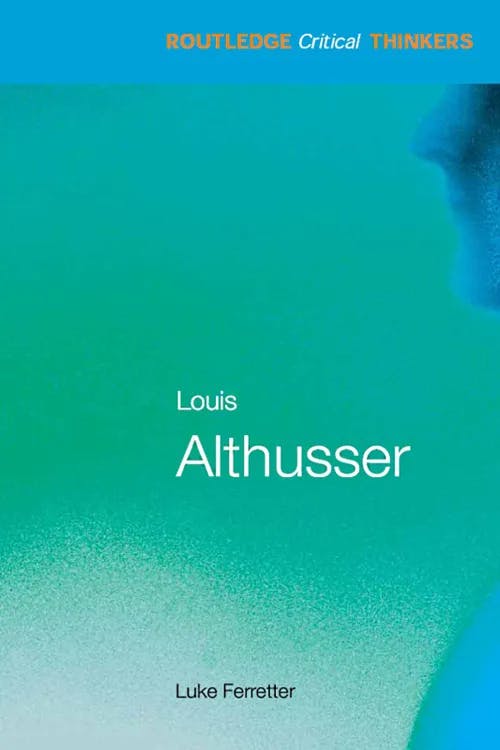 Louis Althusser book cover