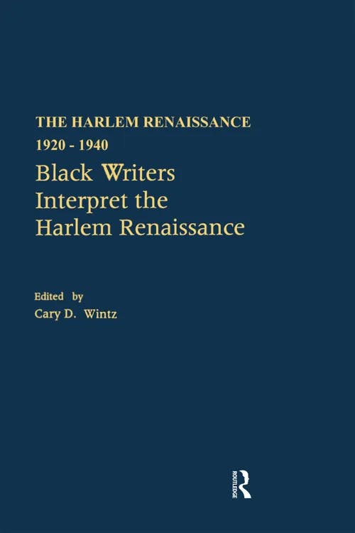 Black Writers Interpret the Harlem Renaissance book cover